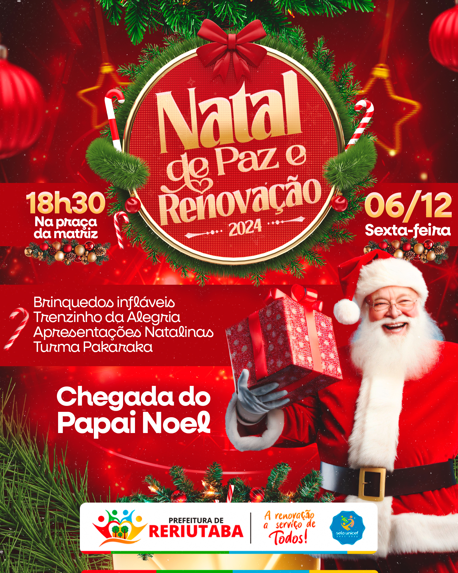 Natal de Paz e Renovação 2024