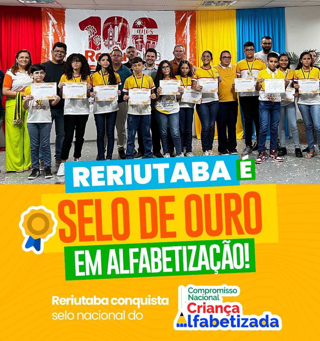 RECONHECIMENTO NACIONAL! 